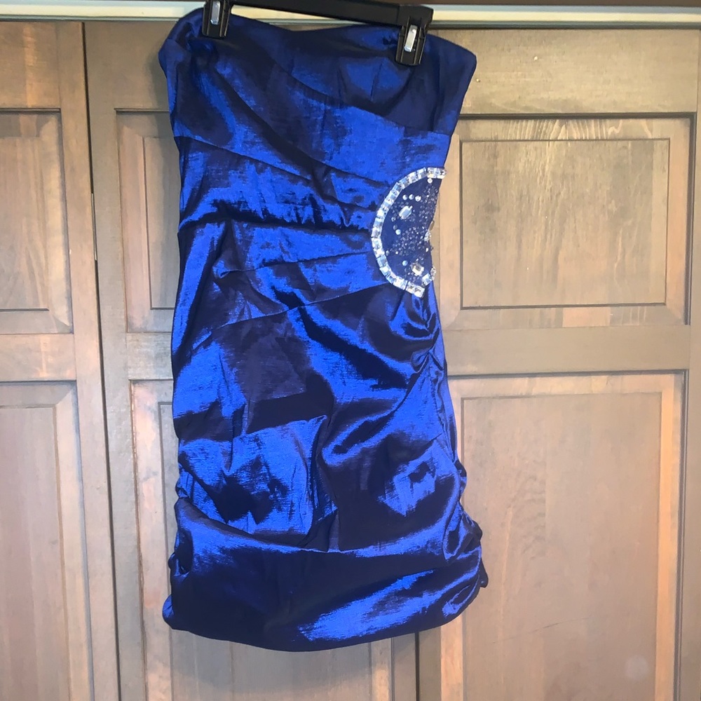 Teeze Me strapless dress
